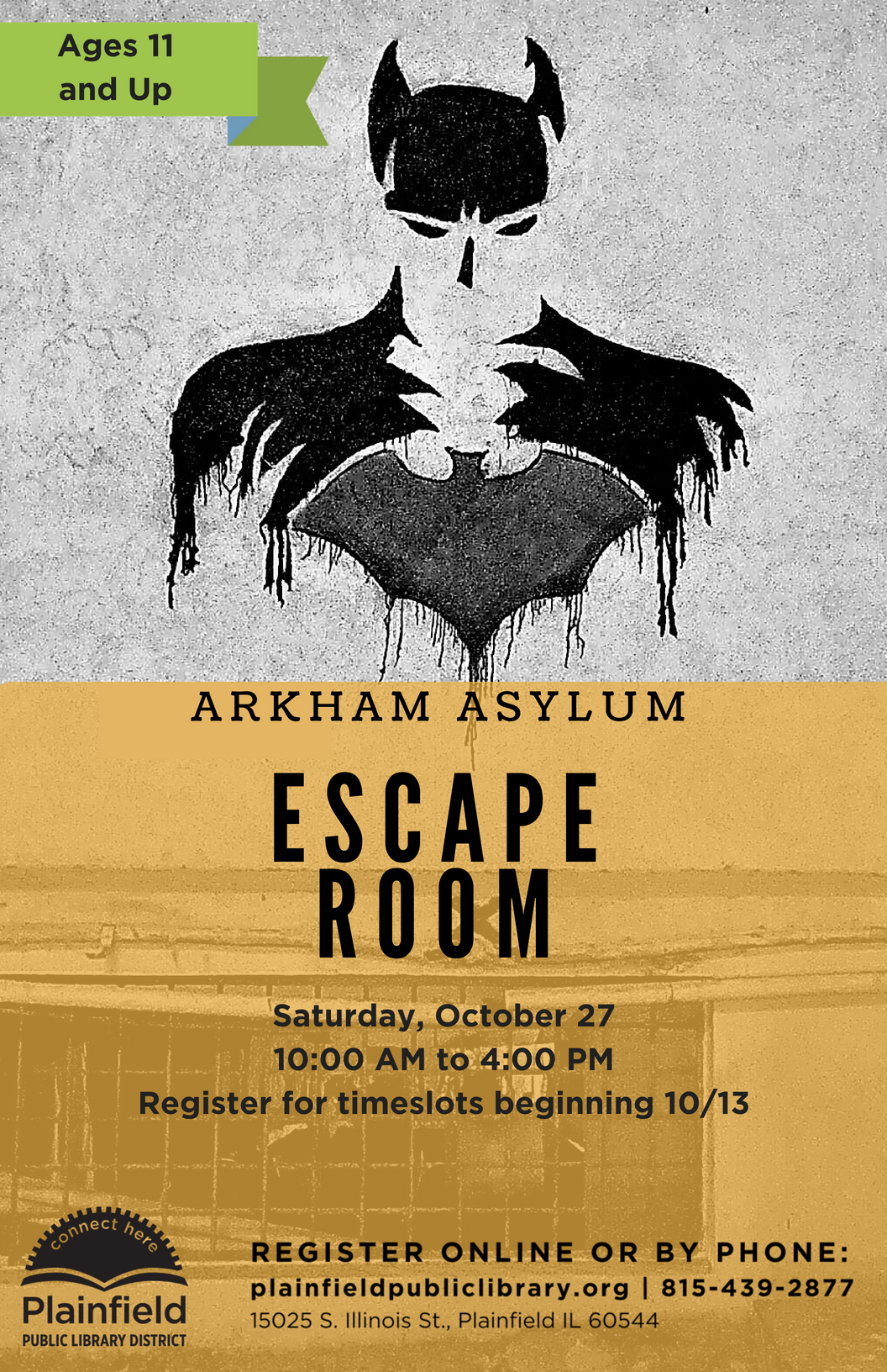 Arkham Asylum Escape Room Poster