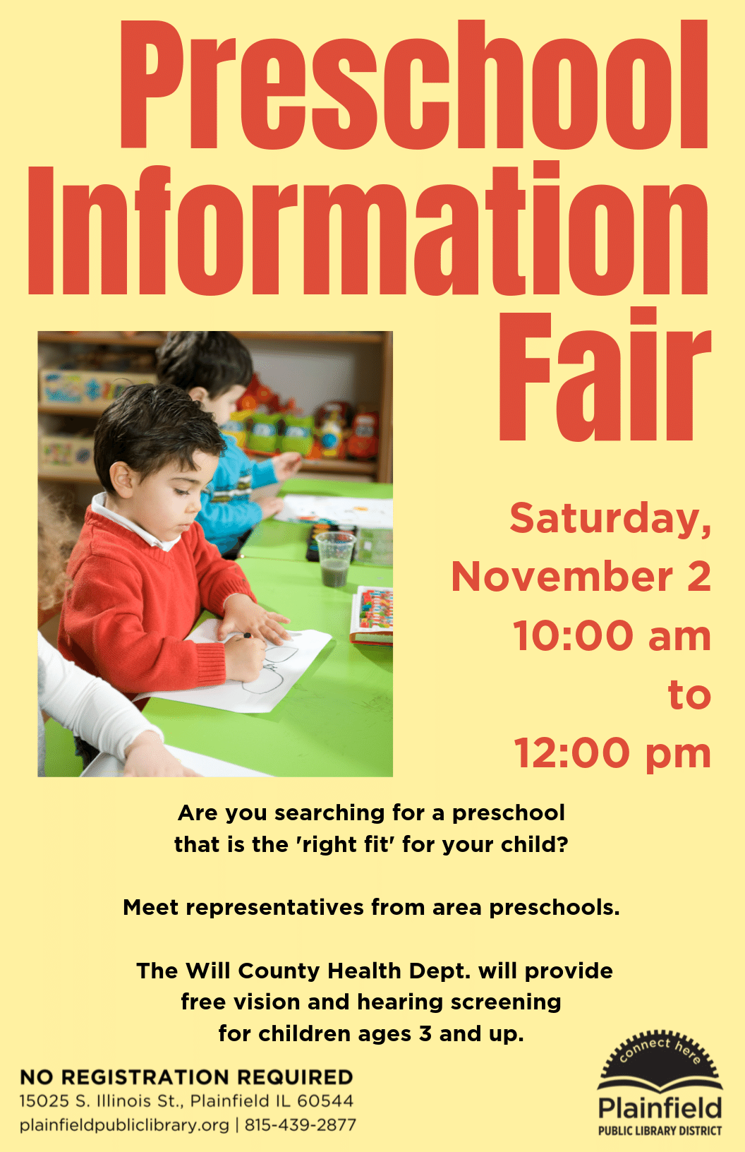 Preschool Information Fair