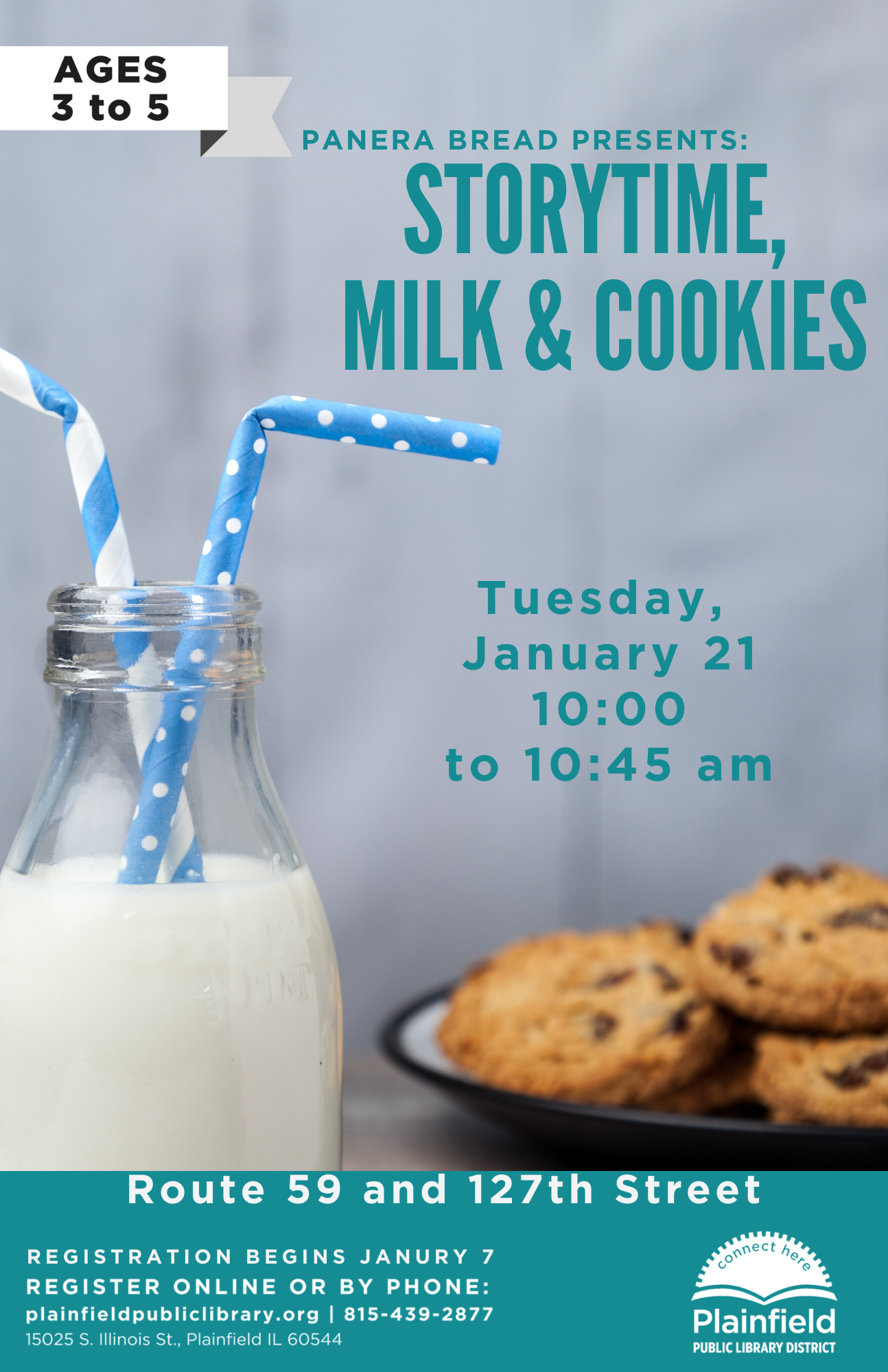Panera Storytime Milk and Cookies 1.21.2020