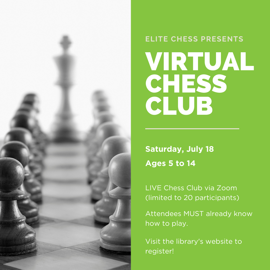 July 18 virtual chess club