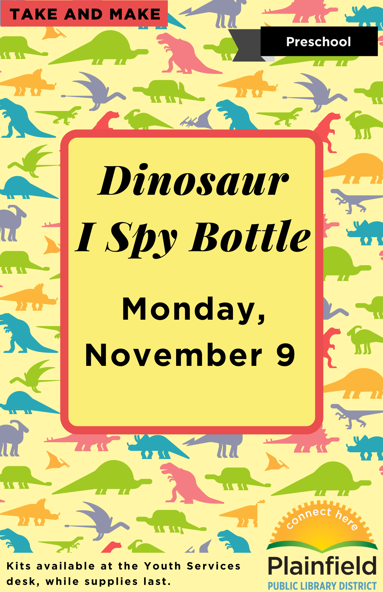 Dinosaur I Spy Bottles