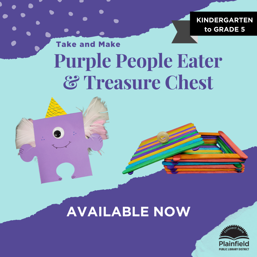 Purple People Eater and Treasure Chest