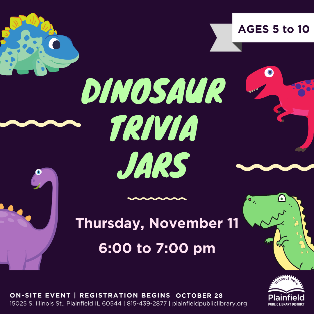 Dinosaur Trivia Jars