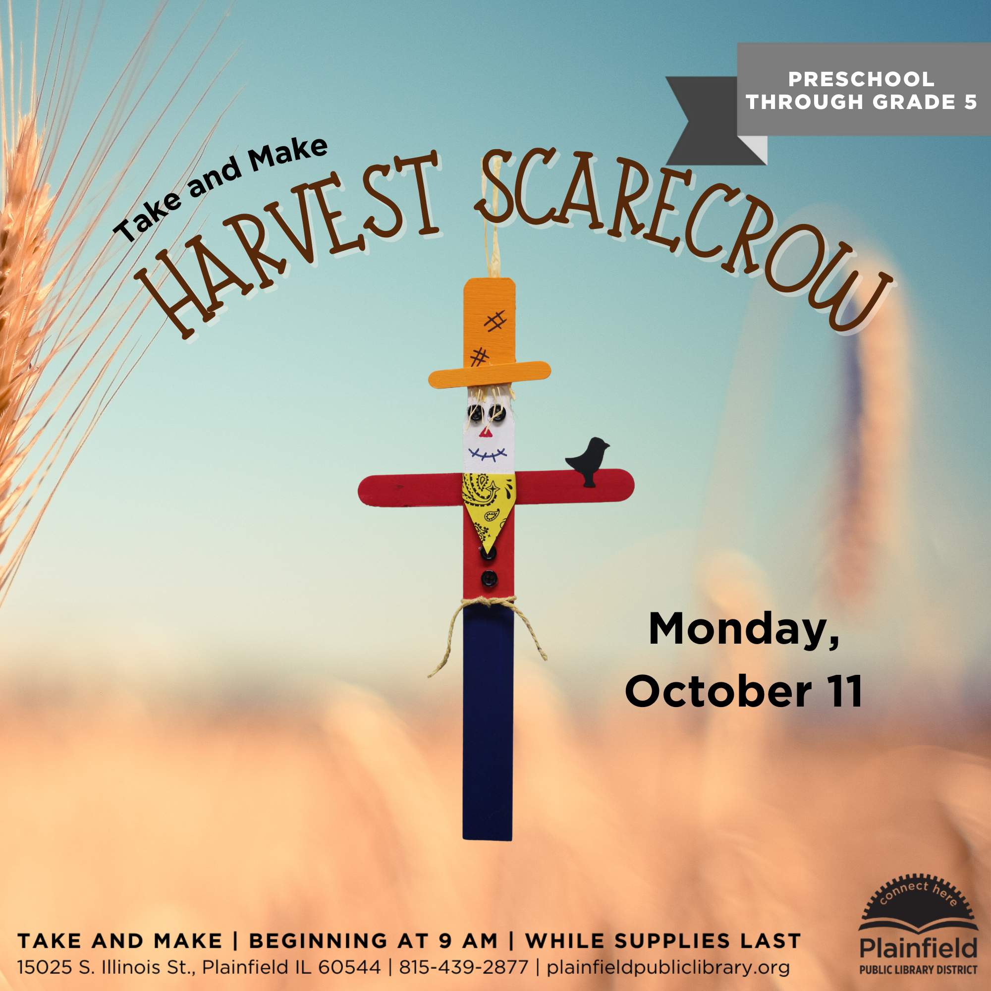 Harvest scarecrow