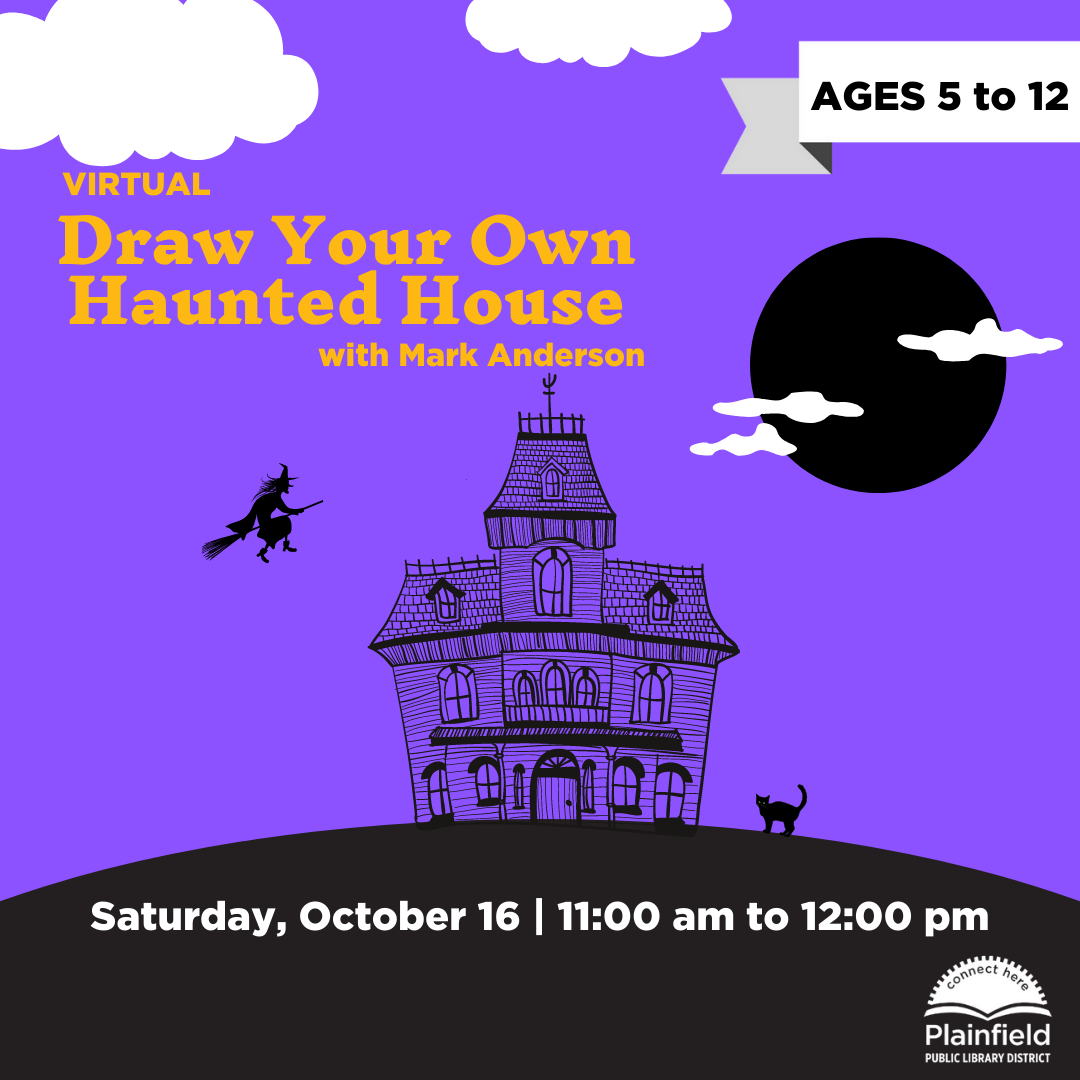 virtual draw your own haunted house with Mark Anderson