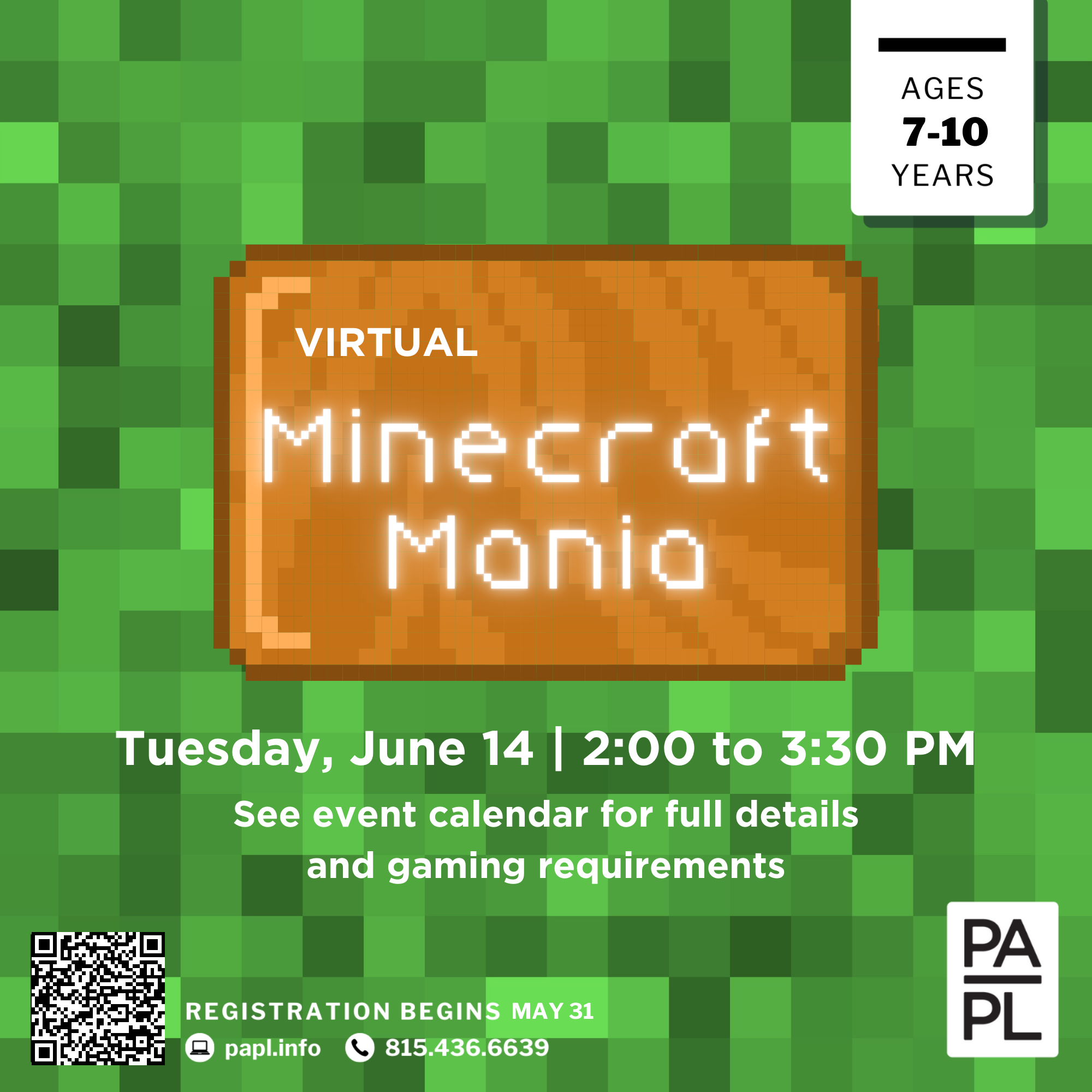 Virtual Minecraft Mania
