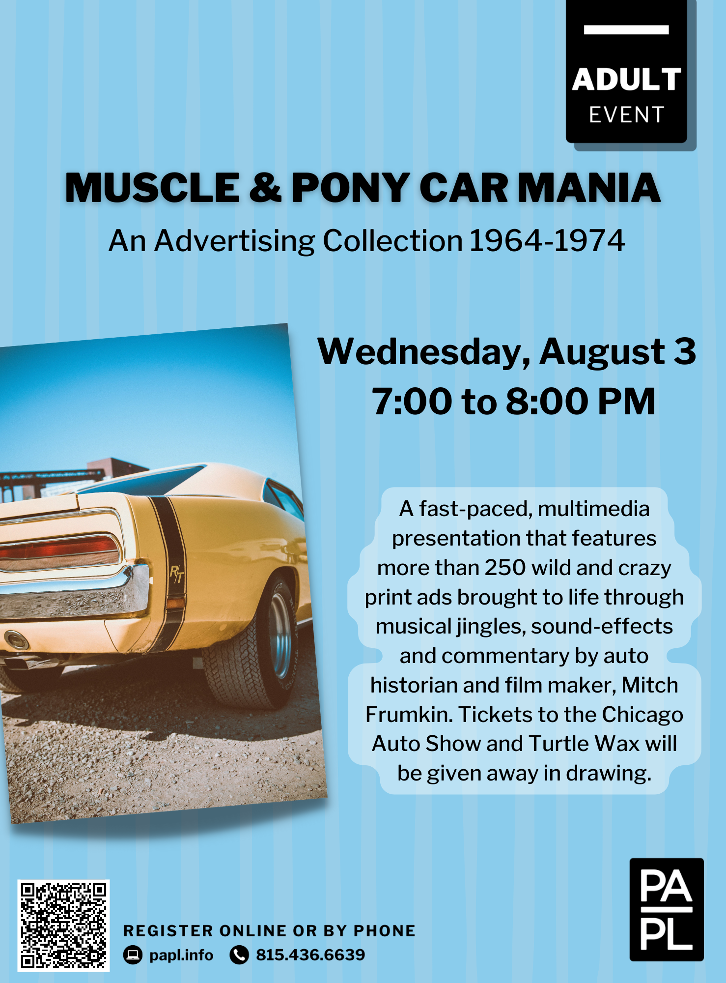 Muscle & Pony Car Mania: An Advertising Collection 1964-1974