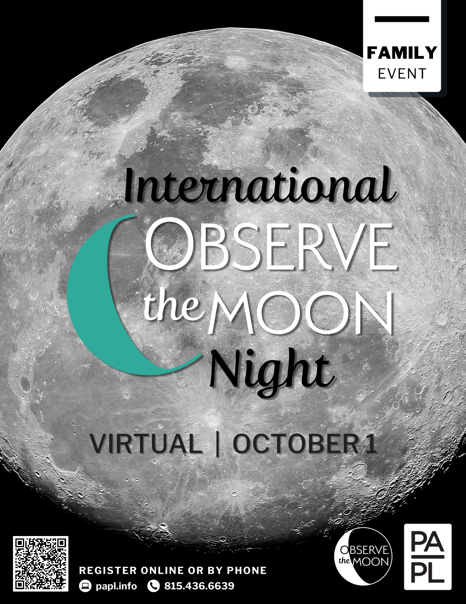 Virtual Observe the Moon Night 2022
