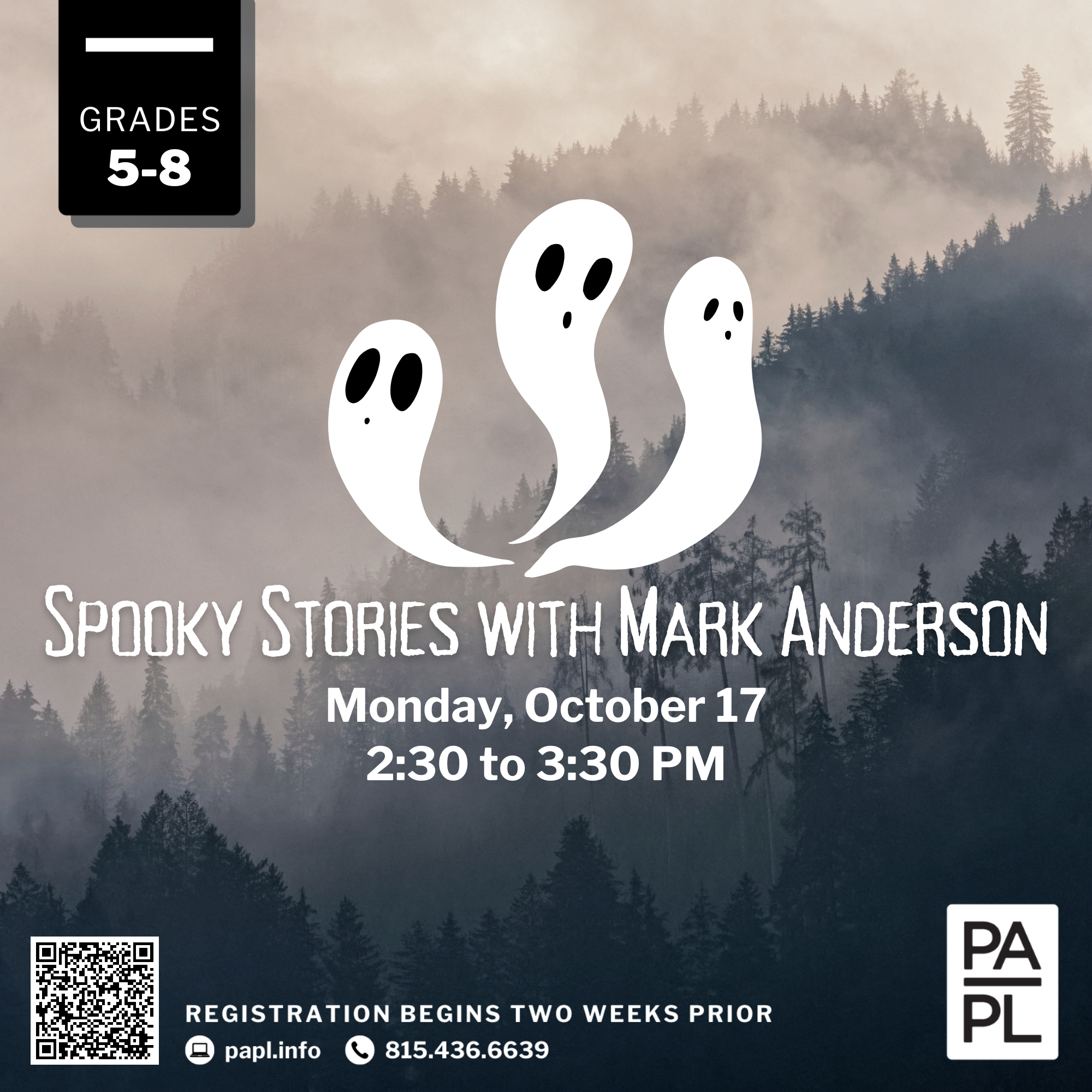 Spooky Stories with Mark Anderson Gr 5-8