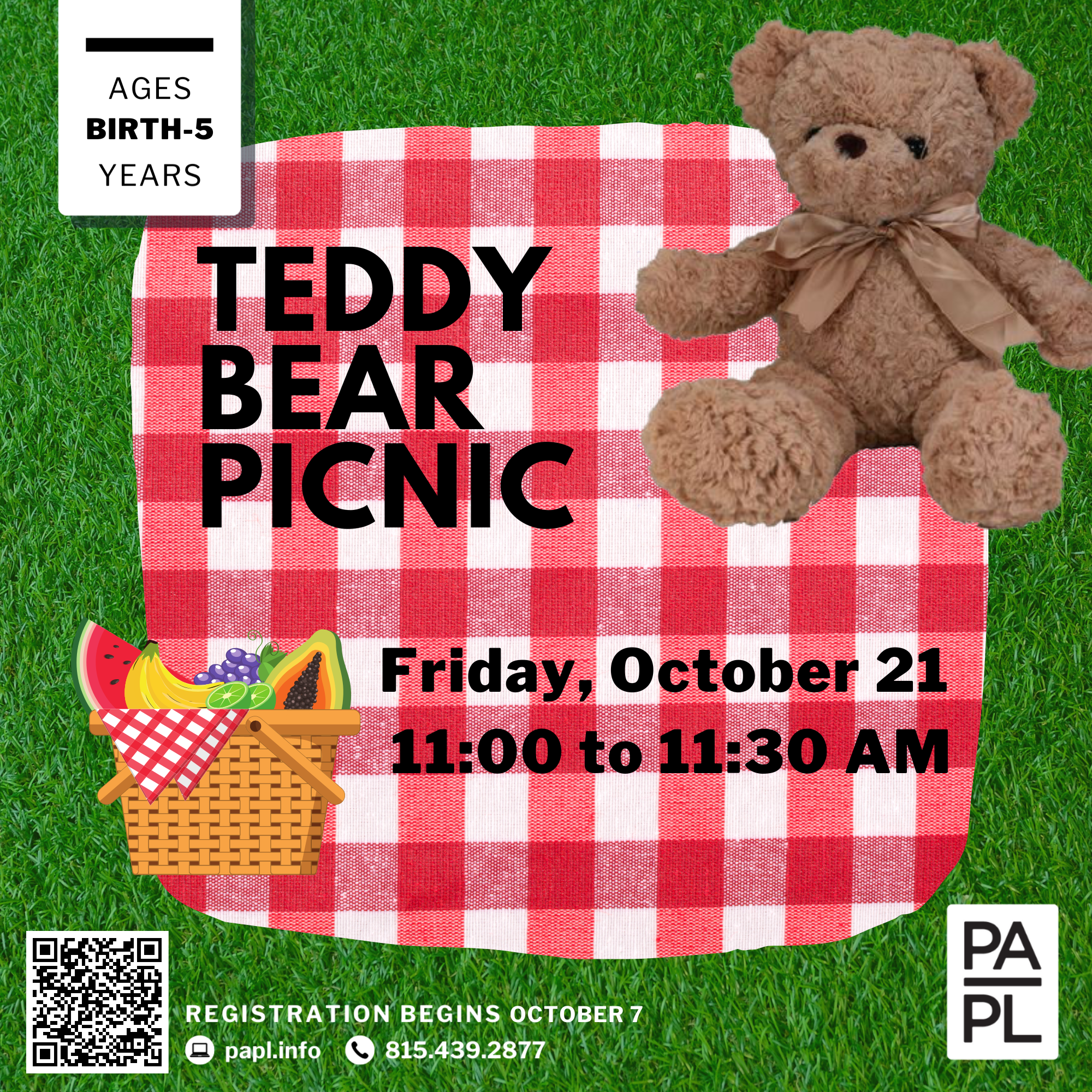 Teddy Bear Picnic 10.21.2022
