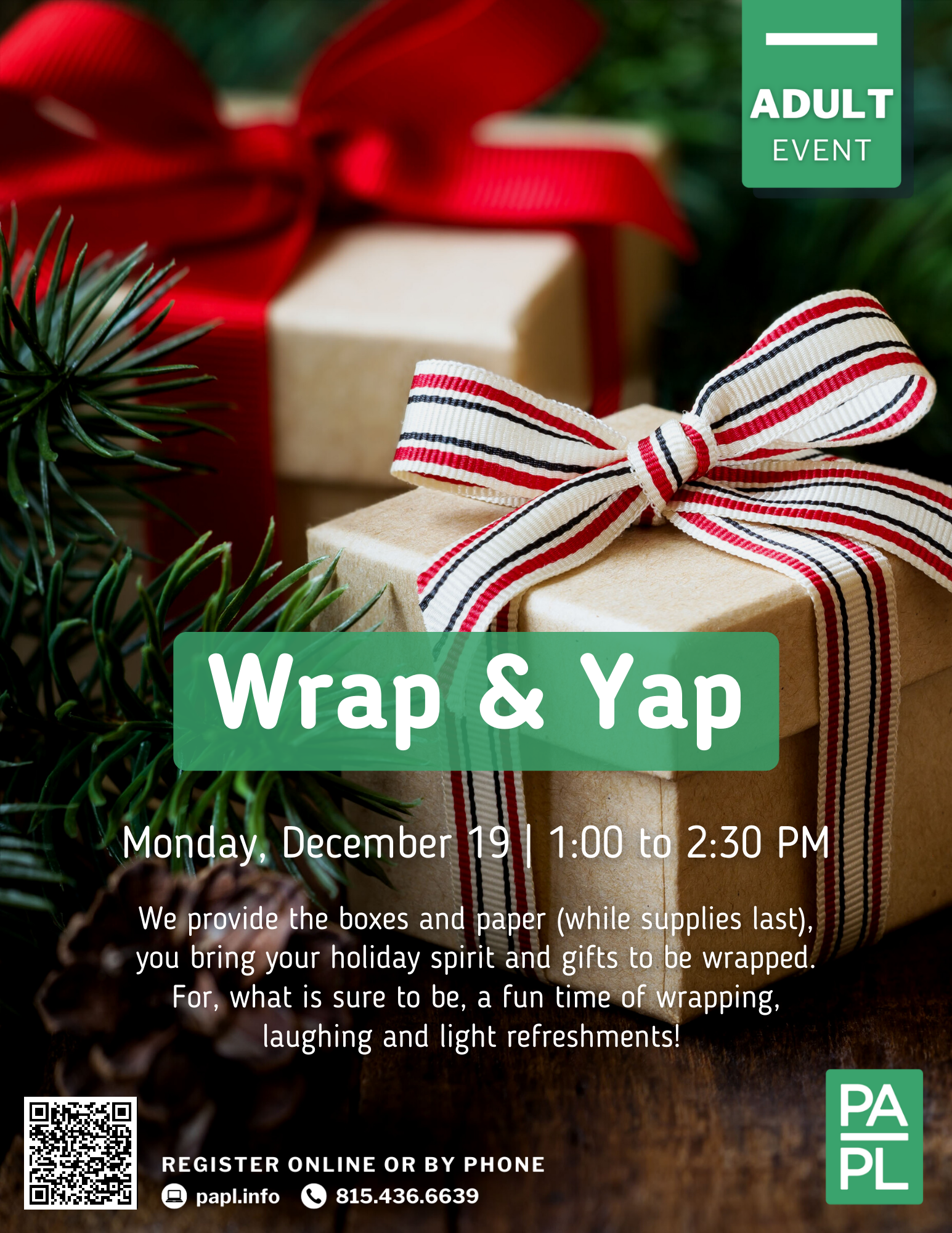 Wrap and Yap