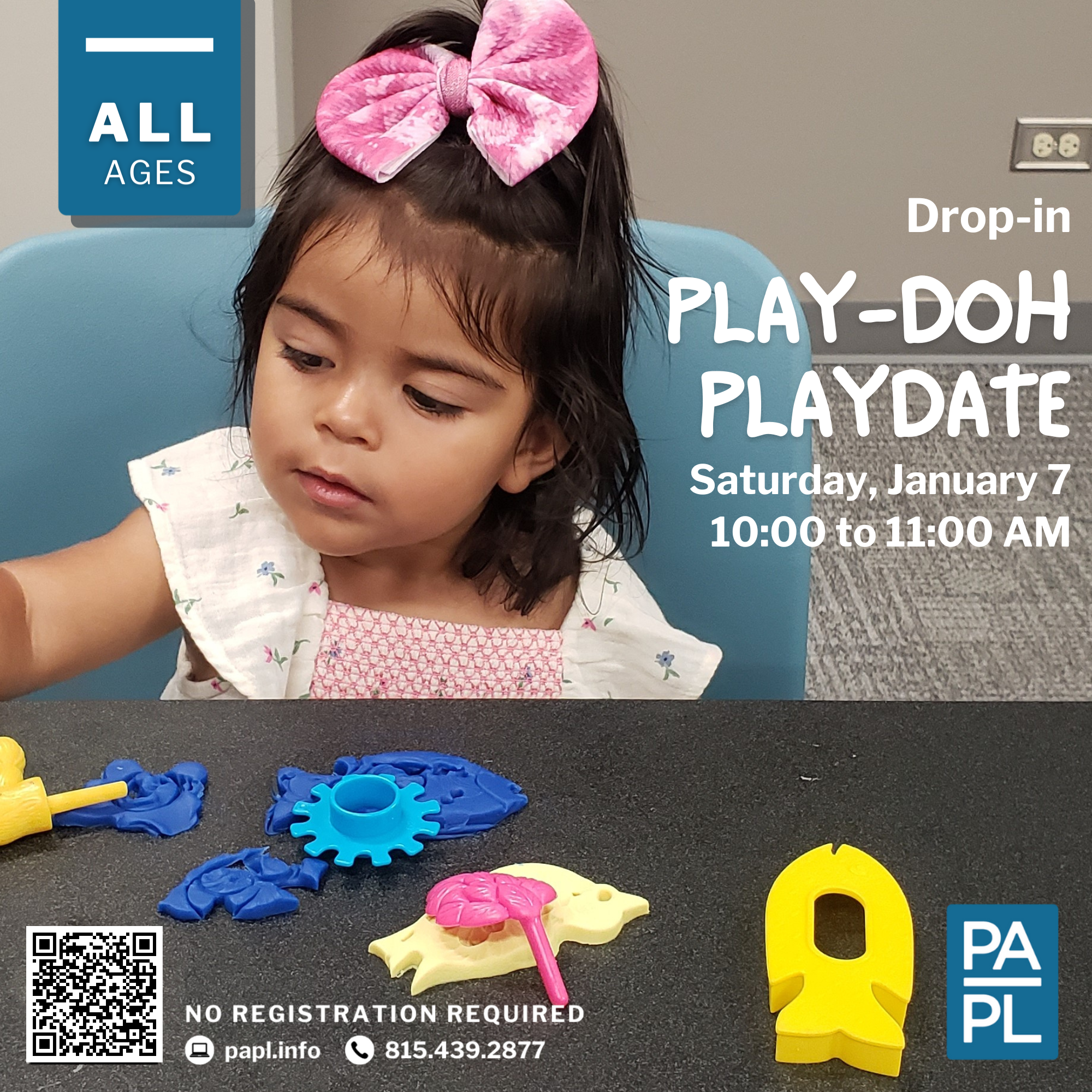 Drop-in Play-Doh Playdate