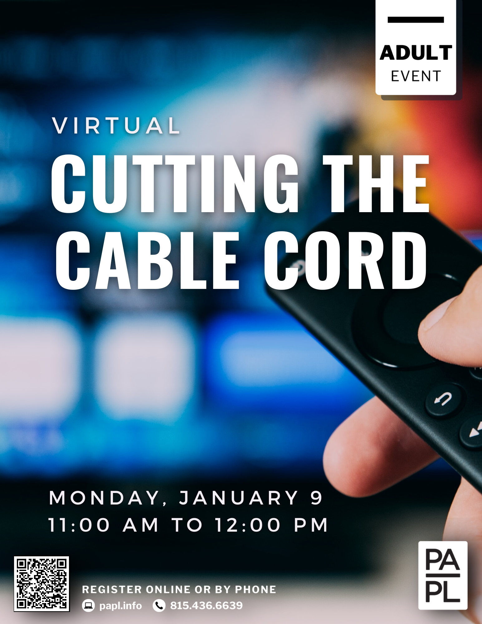Virtual: Cutting the cable cord