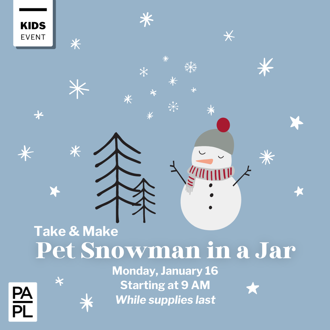 Kids Take and Make: Pet Snowman in a Jar