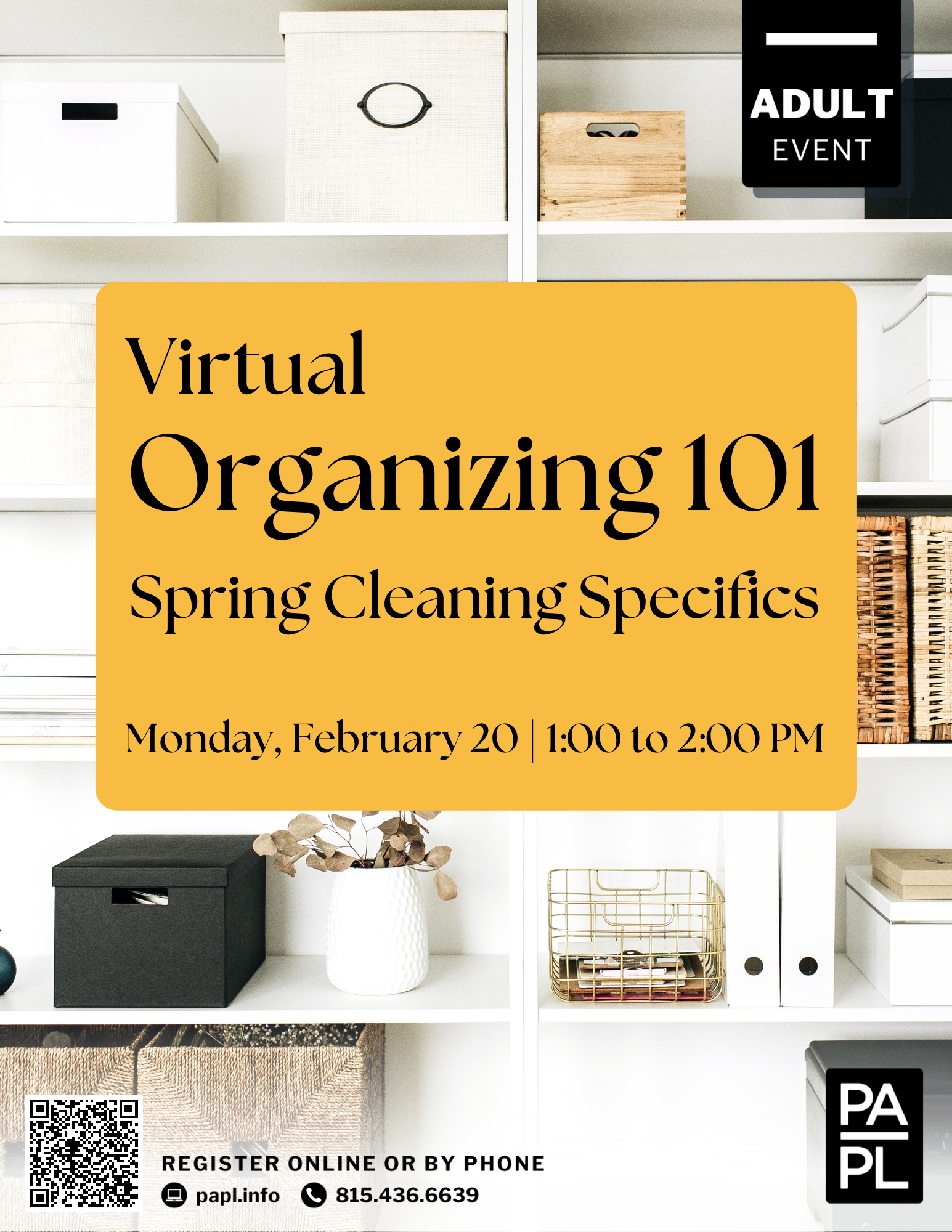 Virtual Organizing 101: Spring Cleaning Specifics