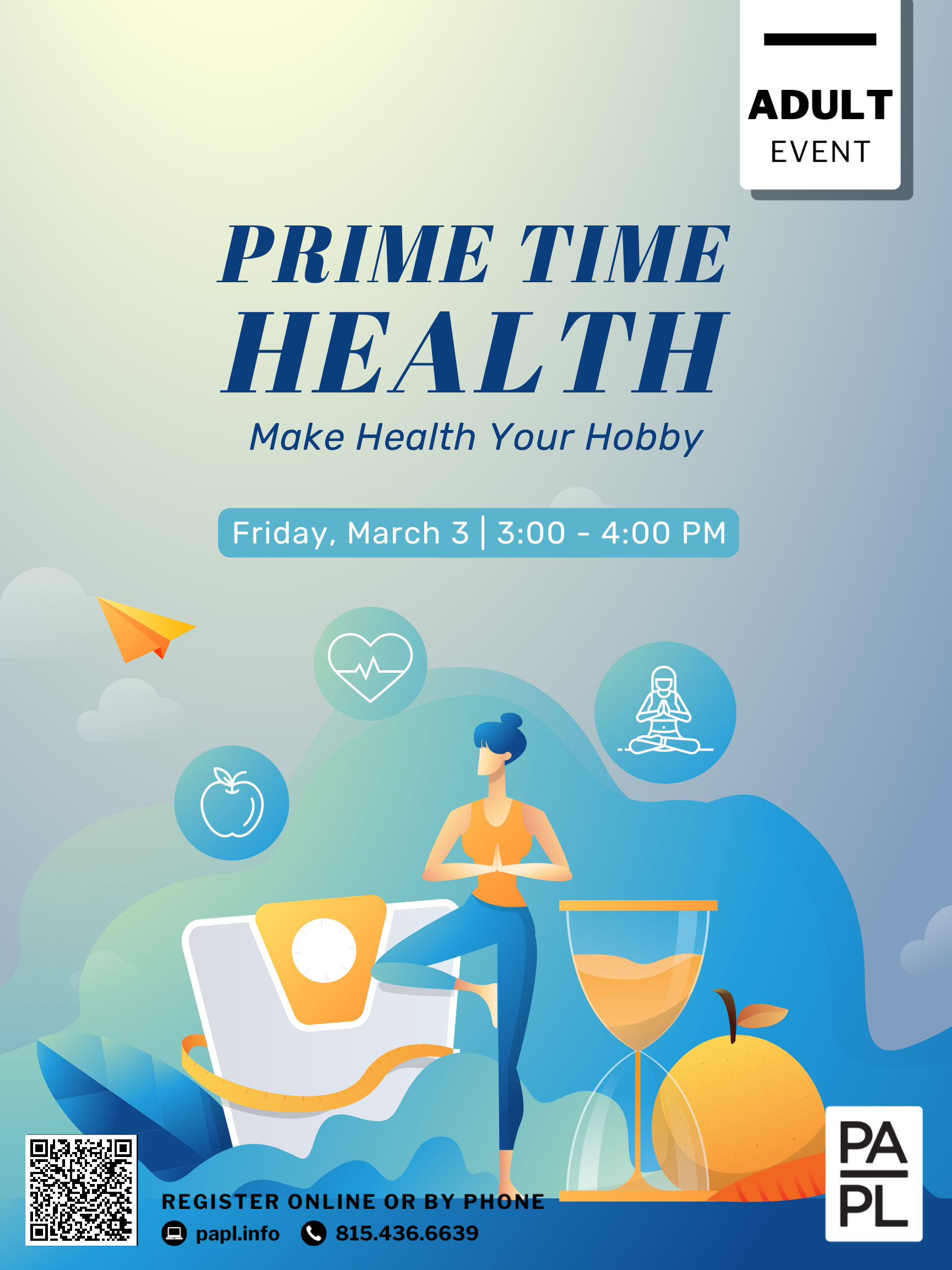 Prime Time Health: Make Health Your Hobby