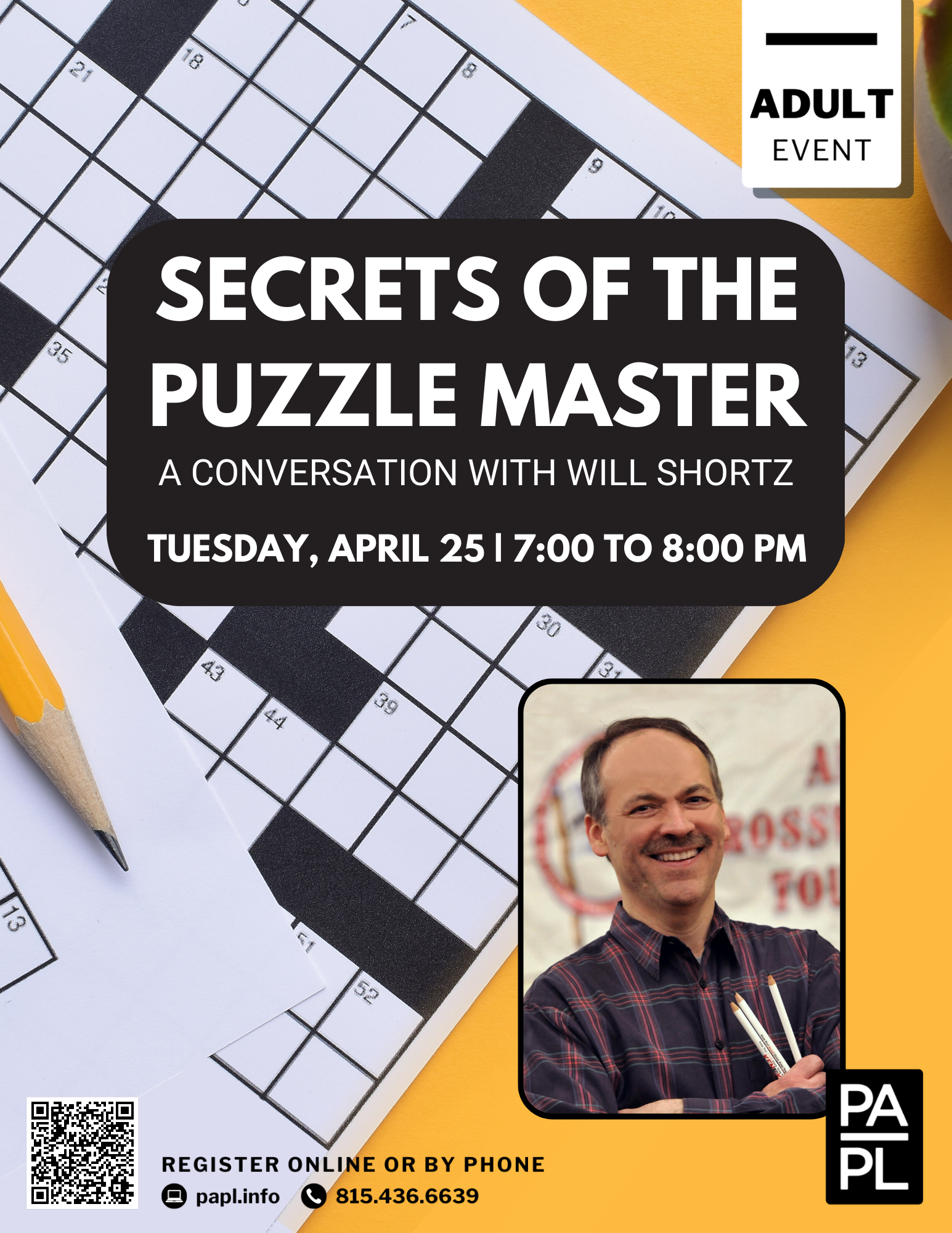 Secrets of the Puzzle Master: A Conversation with Will Shortz