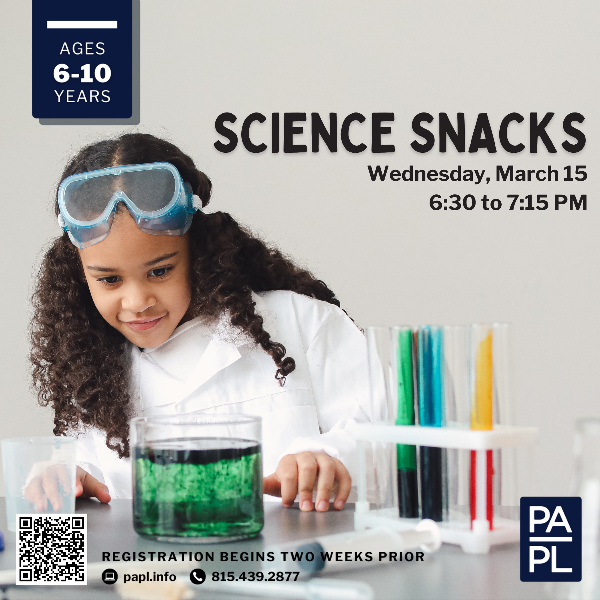 Science Snacks 03.15.23