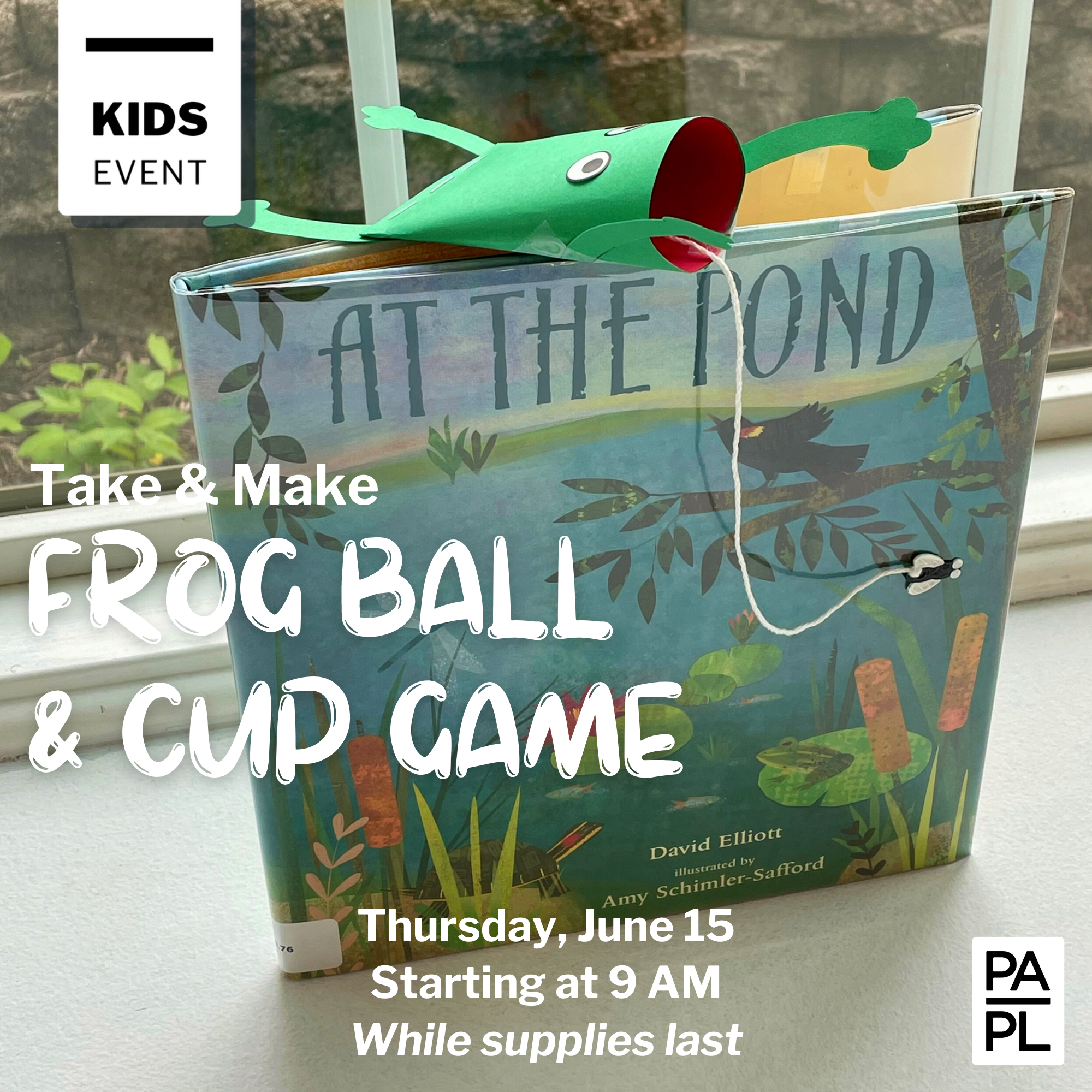 Frog Cup and Ball Game