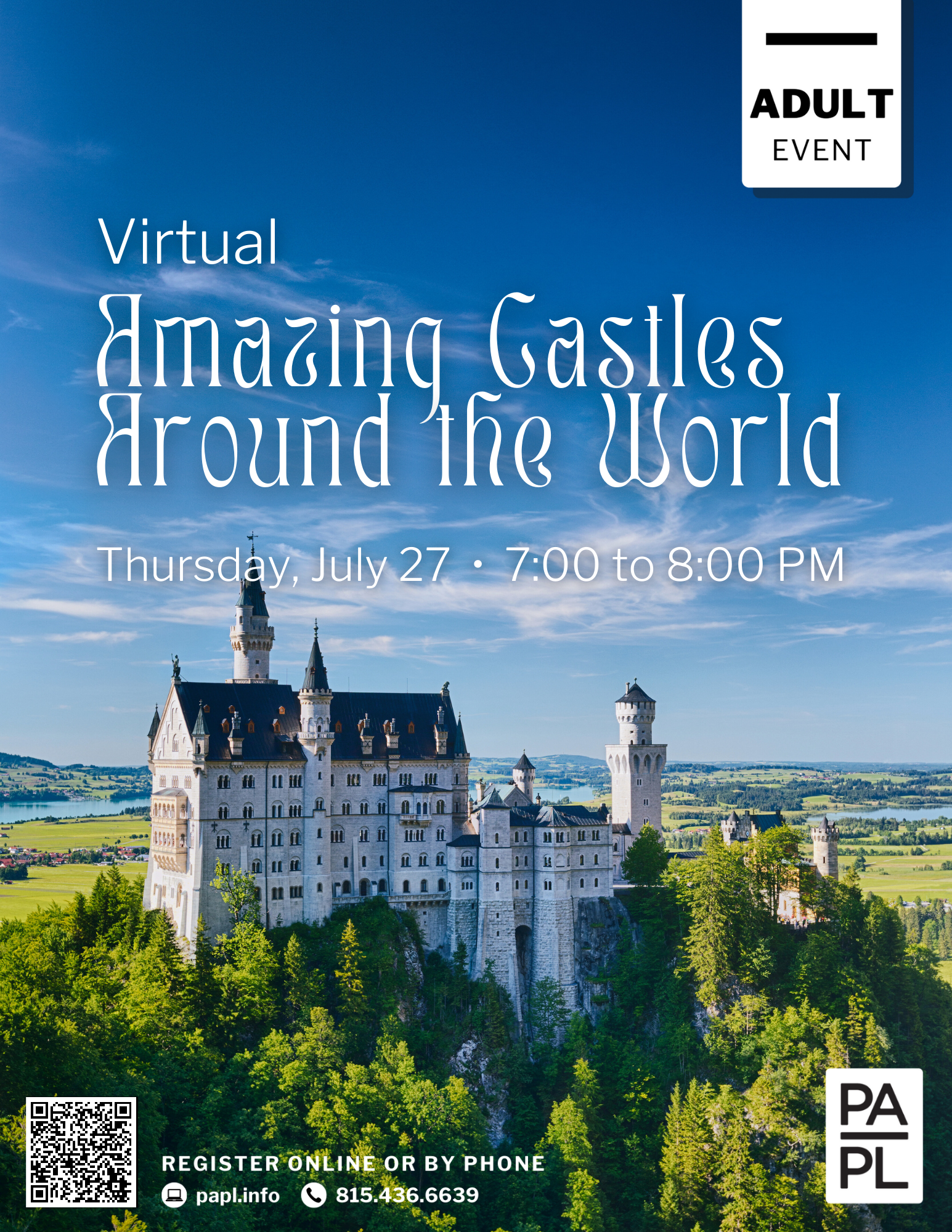 Virtual Amazing Castles Around the World