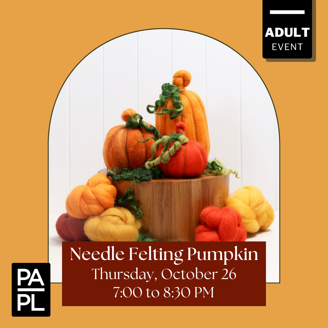 Needle Felting Pumpkin