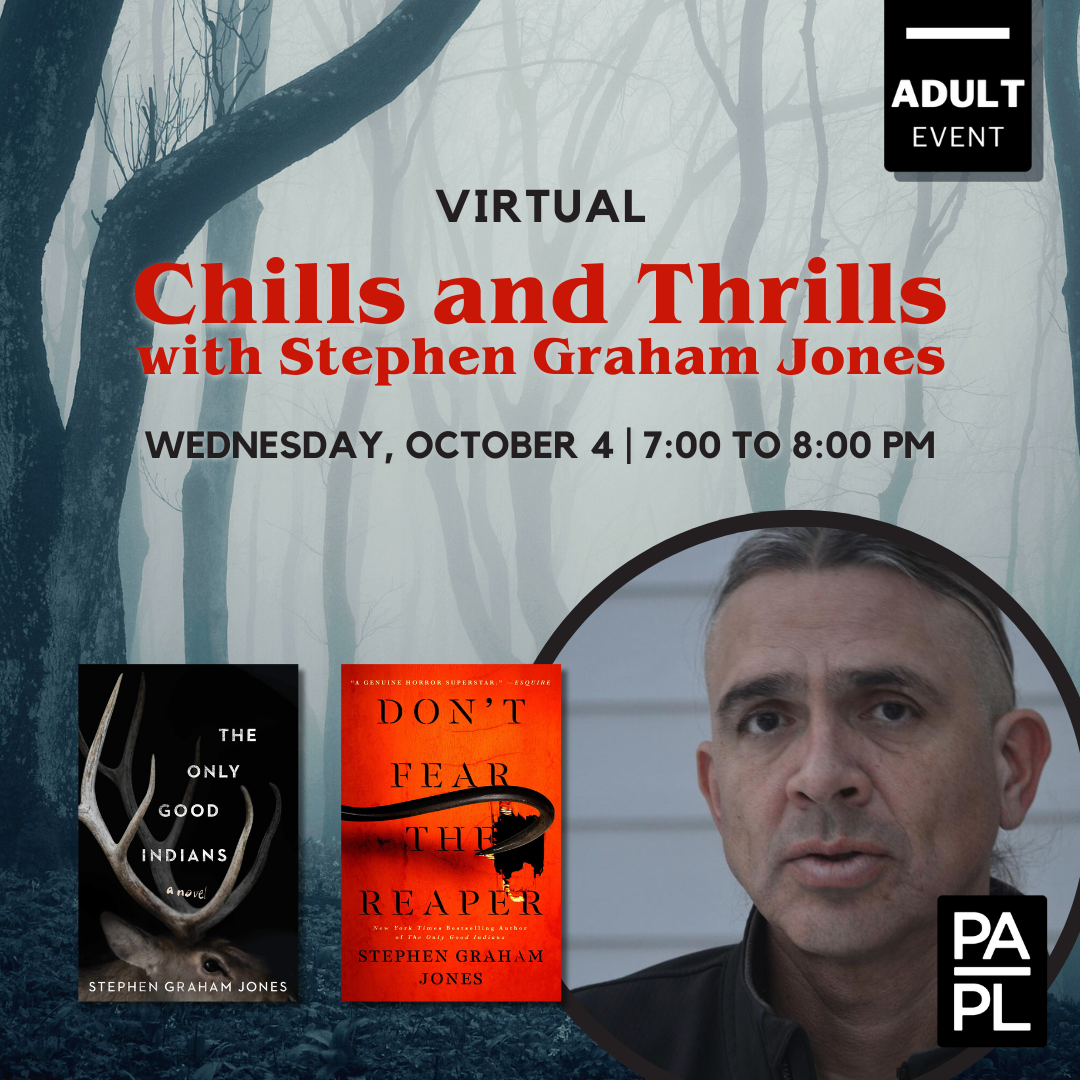 Chills and Thrills with Stephen Graham Jones