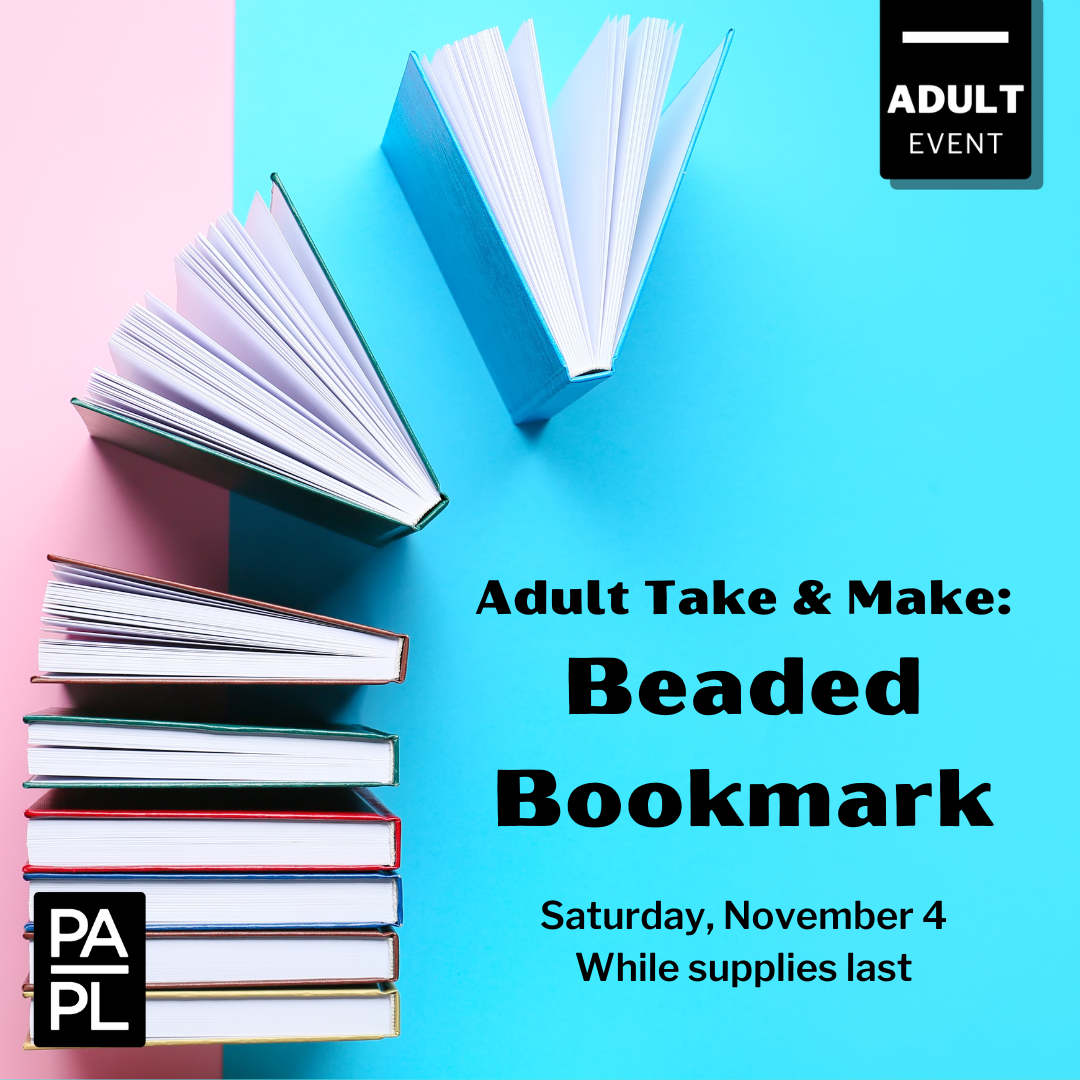 Adult Take & Make: Beaded Bookmark