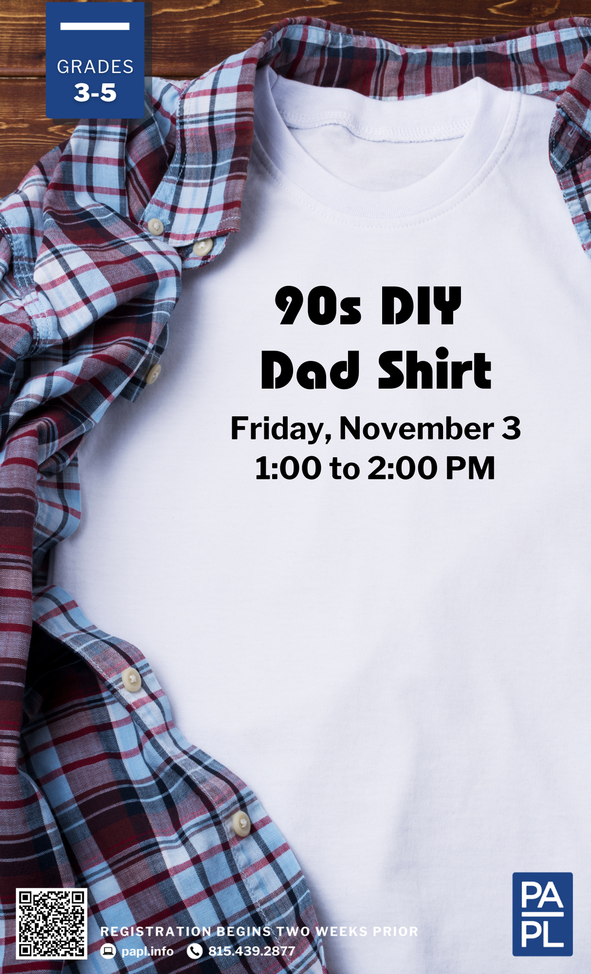 90s DIY Dad Shirt Kids 11.3.23