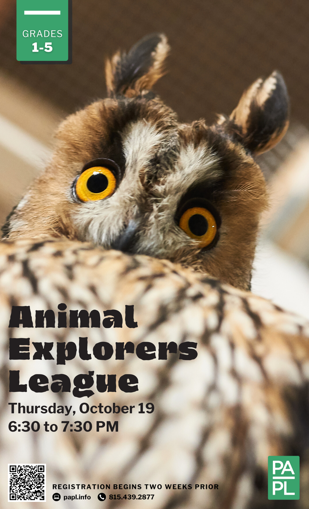 Animal Explorers League 10.19.23
