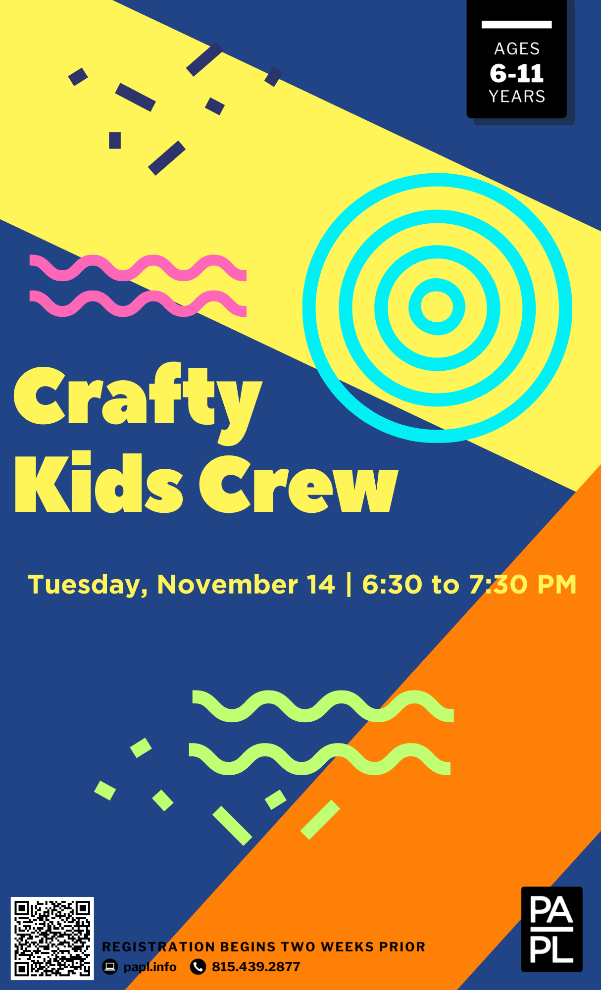 Crafty Kids Crew November