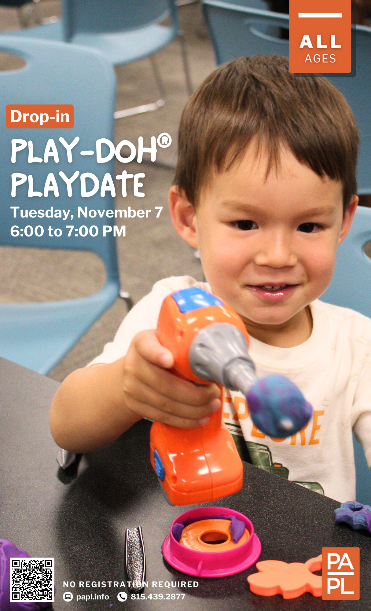Drop-in Play-Doh Playdate November