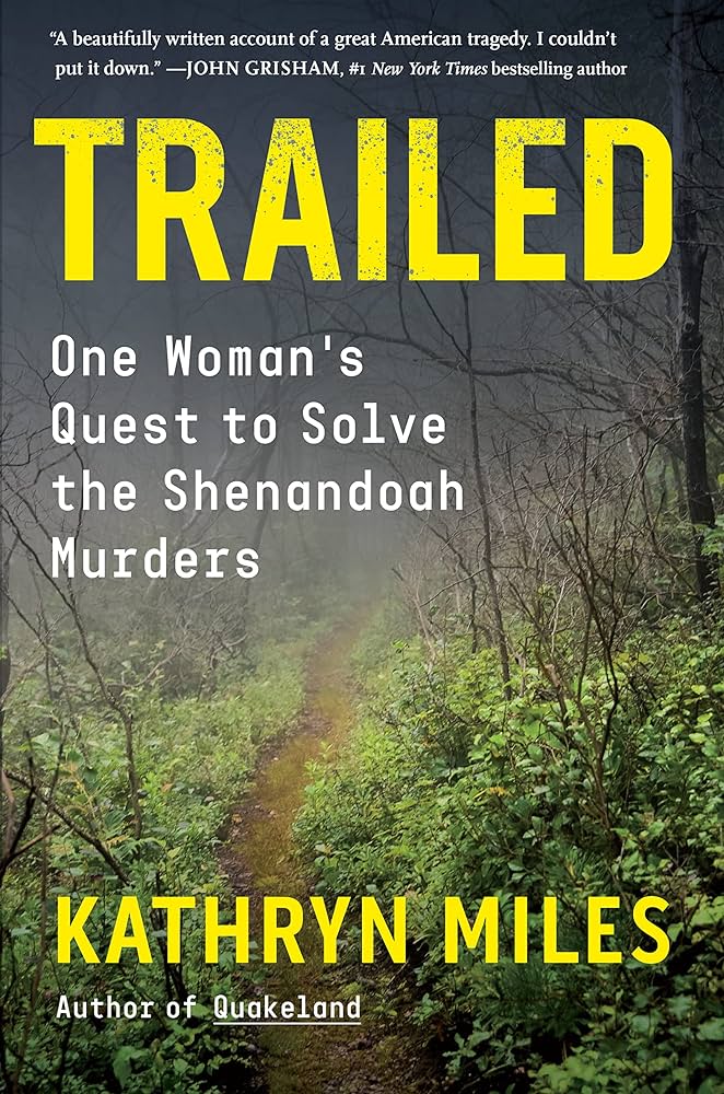 Trailed: one woman's quest to solve the Shenandoah murders book cover. 