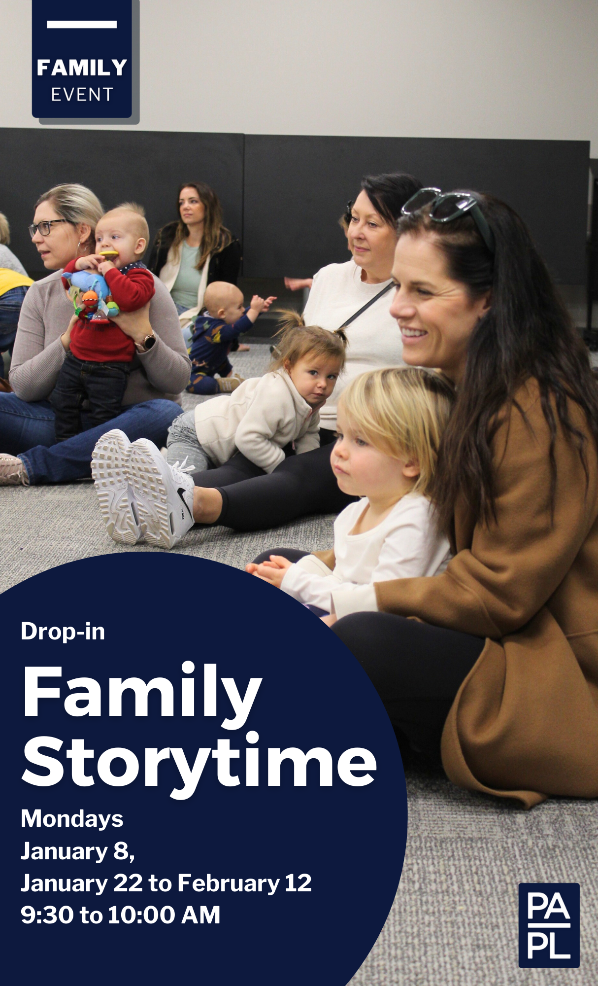 Family Storytime Monday Winter 23-24