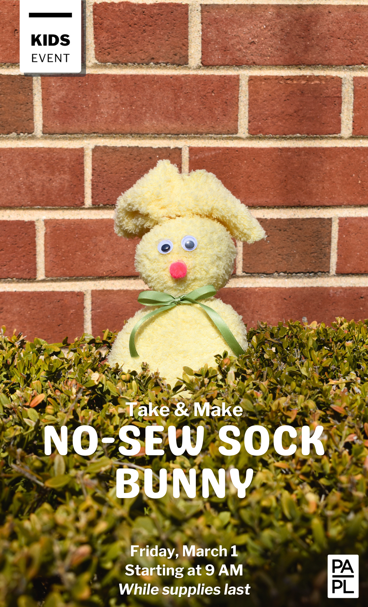 No-Sew Sock Bunny