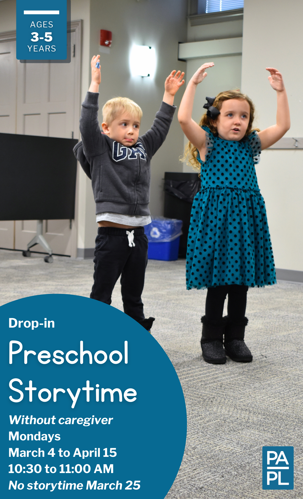Drop-In Preschool Storytime