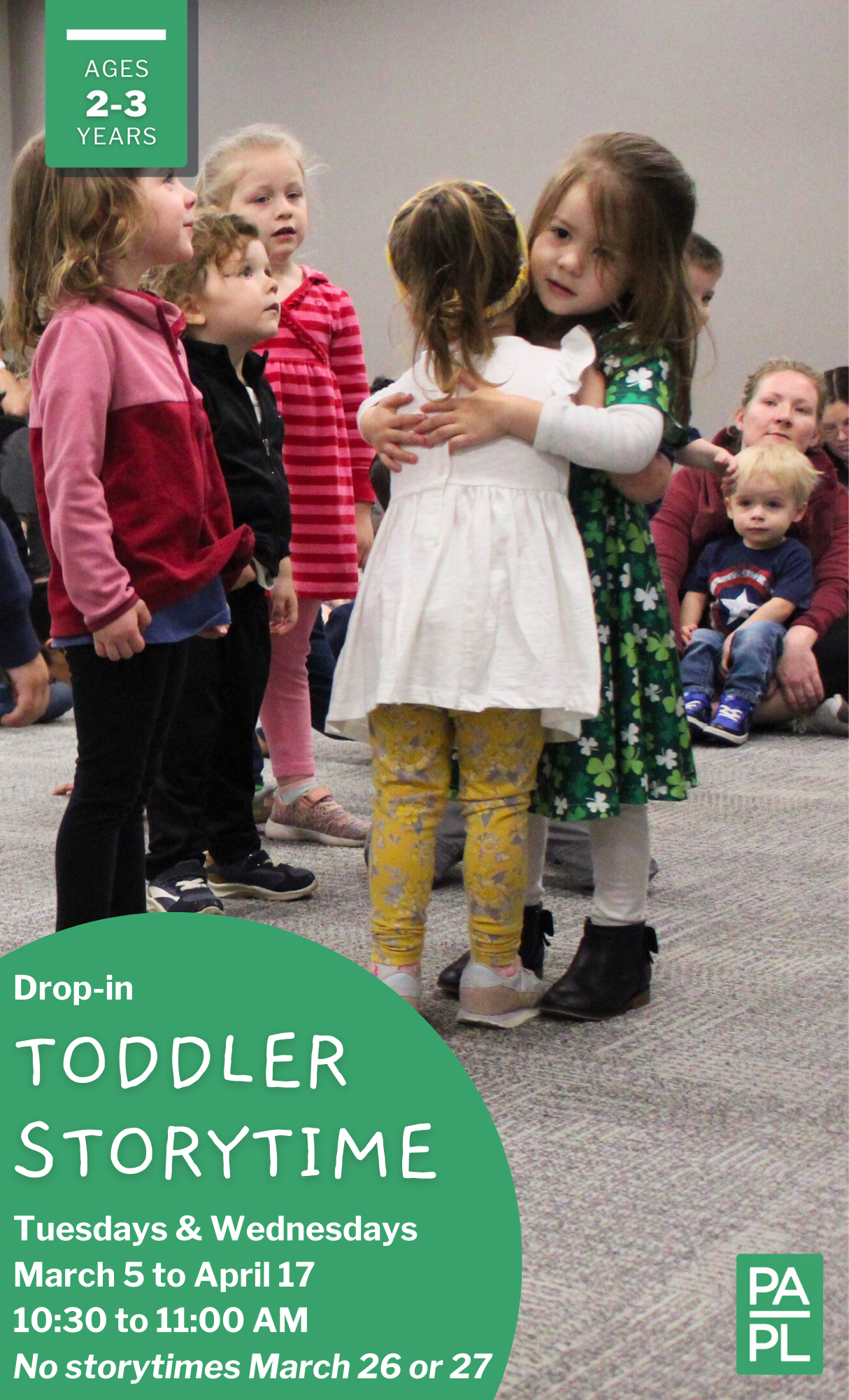 Drop-In Toddler Storytime