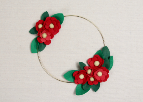 Holiday Felt Wreath