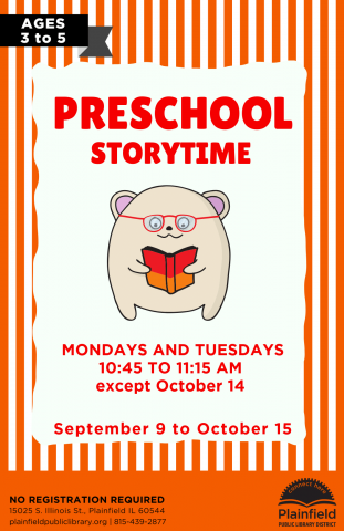 Preschool Storytime