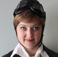 Leslie Goddard as Amelia Earhart