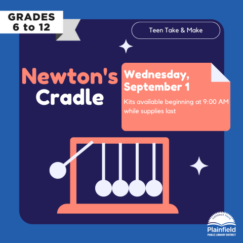 Teen Take and Make: Newton's Cradle