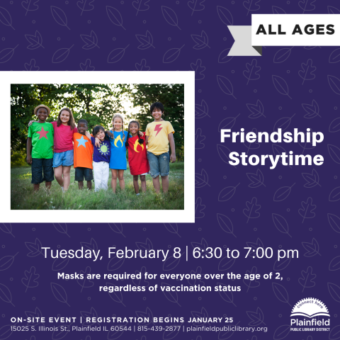 Friendship Storytime 2.8.2022