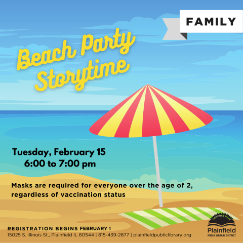 Beach Party Storytime 2.18.2022