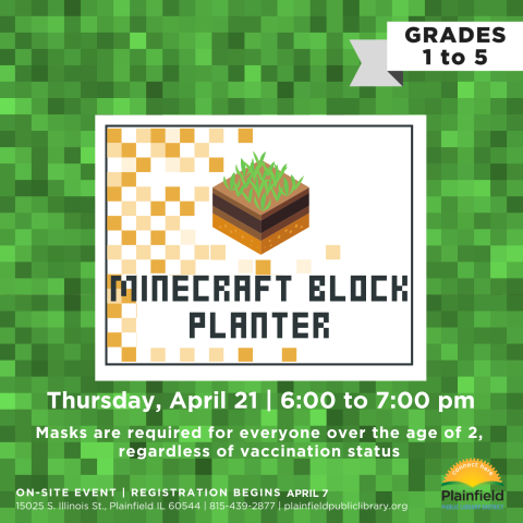 Minecraft Block Planter 4.21.2022