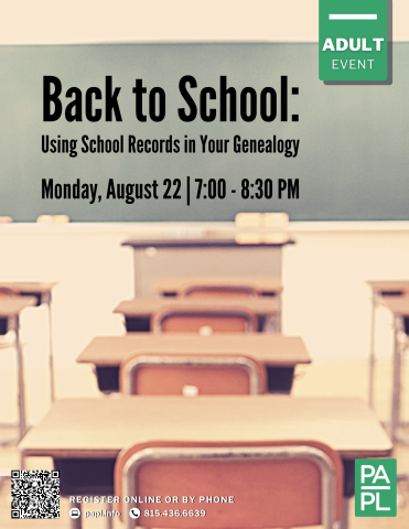 Back to School: Using School Records in Your Genealogy