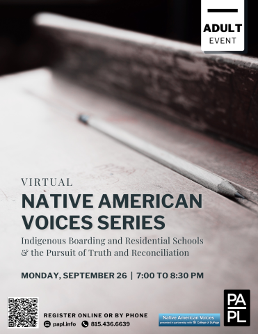 Virtual Native American Voices Series