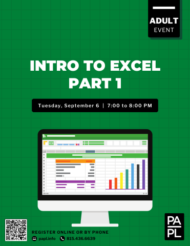 Intro to Excel part 2