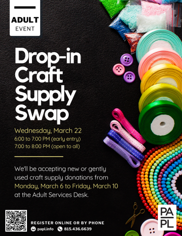 Drop-in Craft Supply Swap