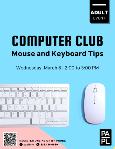 Computer Club - Mouse and Keyboard Tips