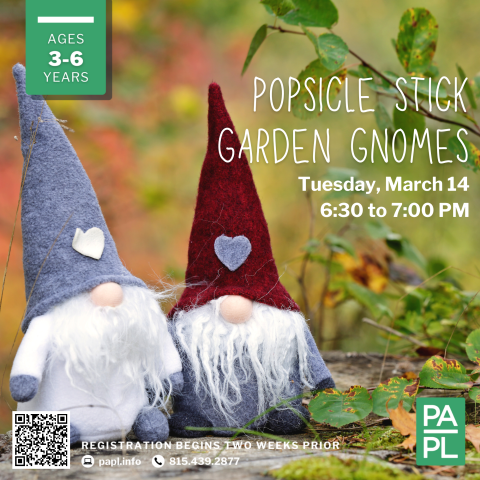 Popsicle Stick Garden Gnomes 03.14.23
