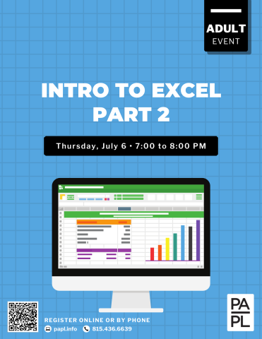 Intro to Excel® Part 2